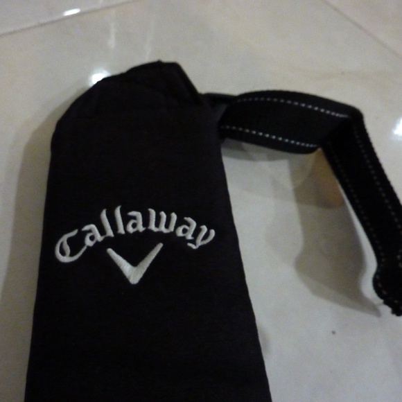 CALLAWAY Single Padded Adjustable Golf Bag Strap Replacement Golf Strap - Black - Picture 2 of 6